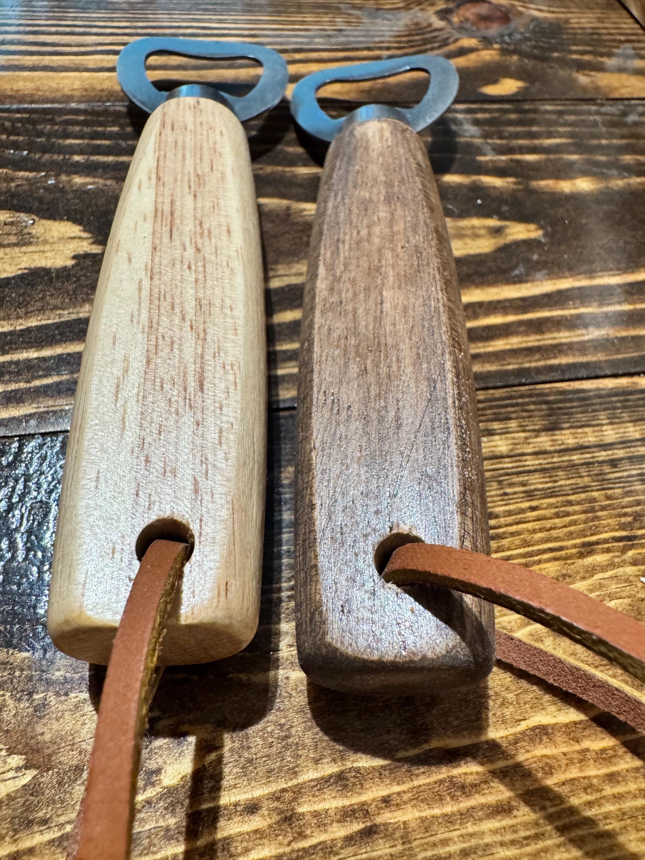 Handcrafted Wooden Bottle Opener – Rustic & Reliable