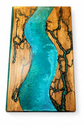 Luminous River Epoxy Art Board