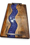 Midnight River Epoxy Charcuterie Board