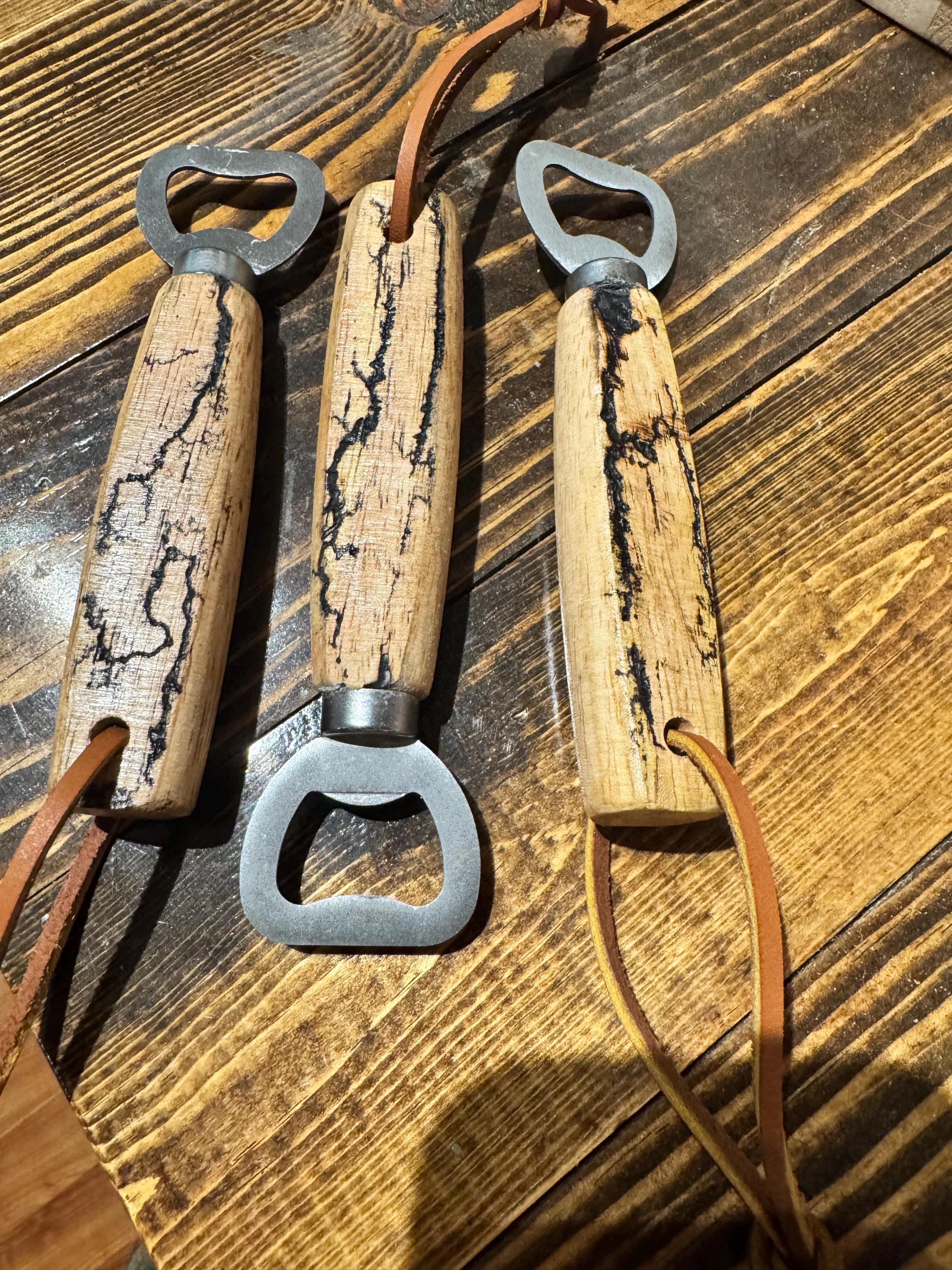 Handcrafted Wooden Bottle Opener – Rustic & Reliable